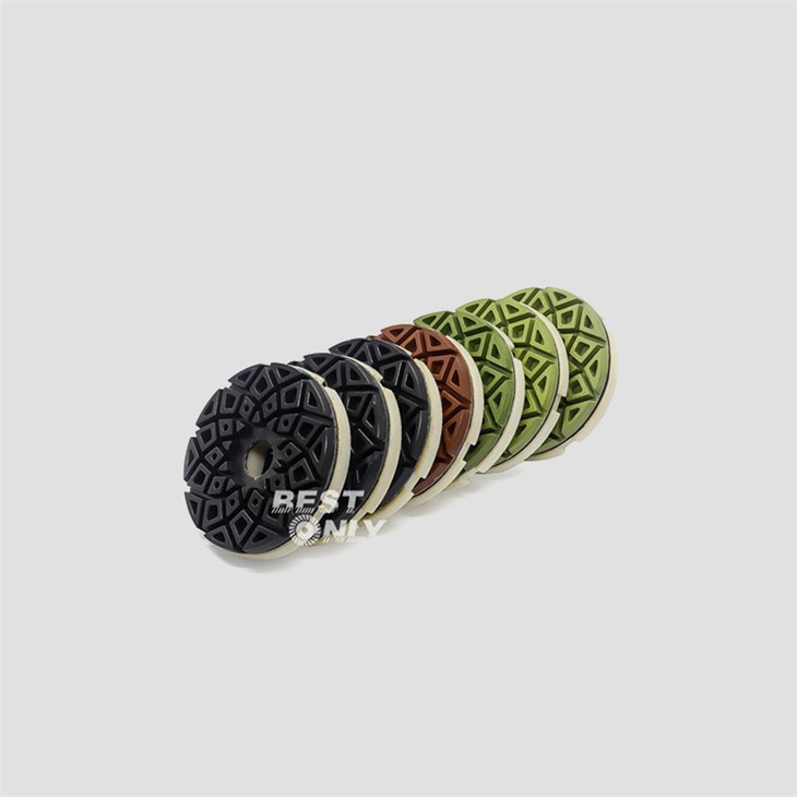 Almohadillas de pulido de borde de resina Snail Lock