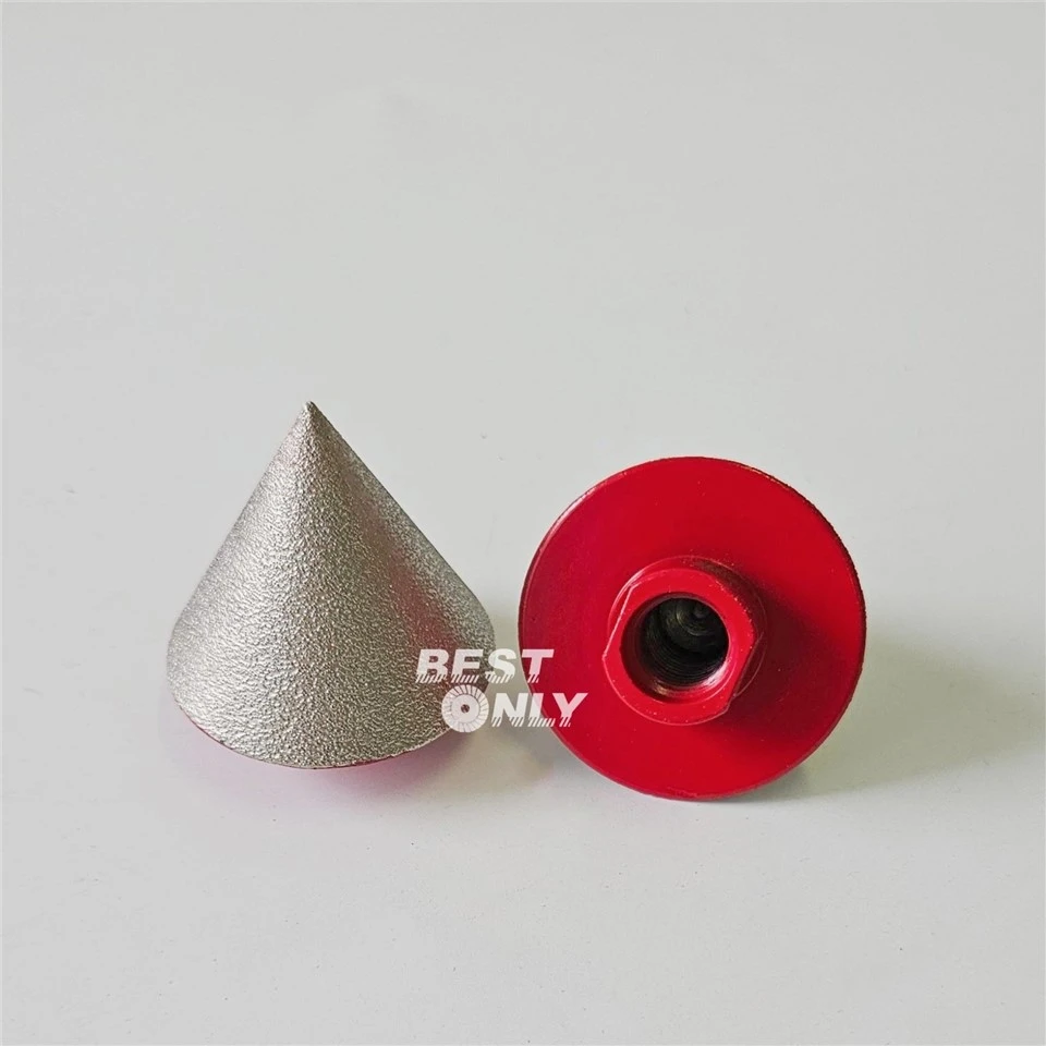 Diamond milling bits for enlarging holes